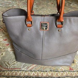 Donney and Bourke Leather Bag in Elephant